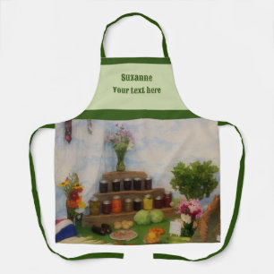 Tablier Pays Foire Légumes Personnalisé