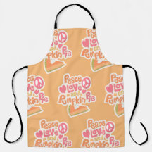 Peace Love Citrouille Pie Fun Cartoon Pie Moto
