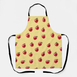 Tablier Peachify Pommes Gingham