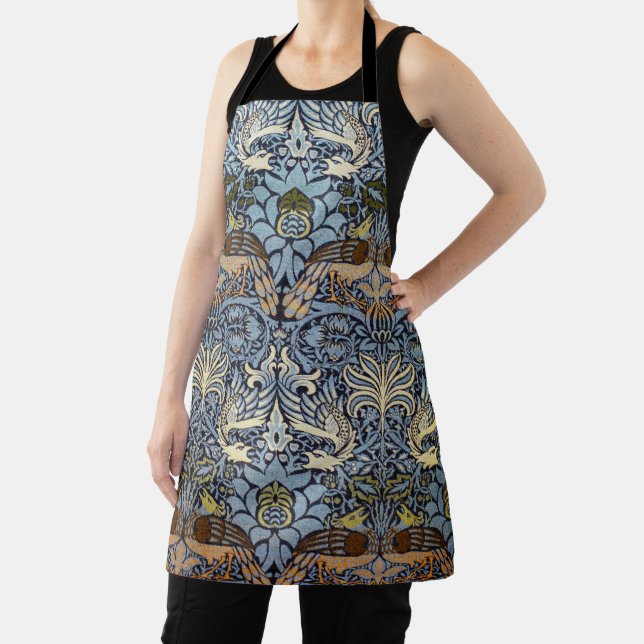 Tablier Peacock et Dragon, William Morris (Insitu)