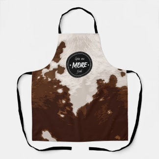 TABLIER PEAU DE VACHE