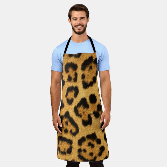 Tablier Peau Faux Jaguar (Porté)