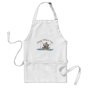 Tablier "Pêche de fête des pères "