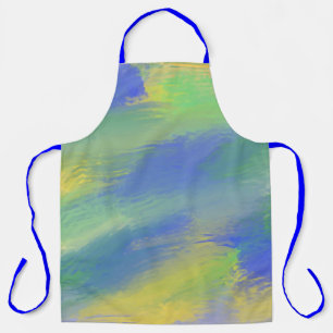 Tablier peinture abstraite