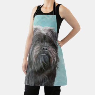 Tablier Peinture Affenpinscher - Joli art original chien