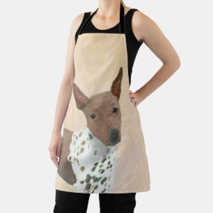 Tablier Peinture américaine sans poil Terrier - Chien Art