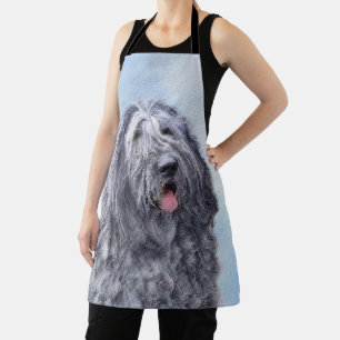 Tablier Peinture Bergamasco Sheepdog - Chien original mign