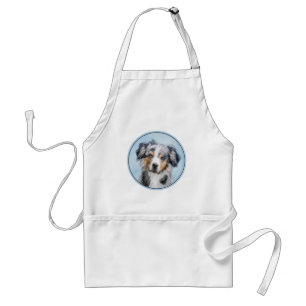 Tablier Peinture de berger américaine miniature - Chien Ar