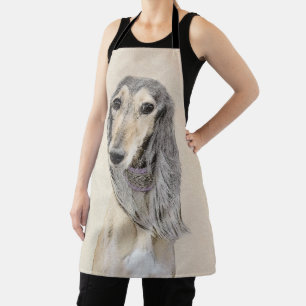 Tablier Peinture de Saluki (Faune) - Cute Original Chien A