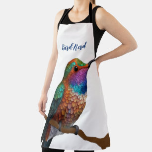 Tablier Peinture des colibris de Vibrant Allen