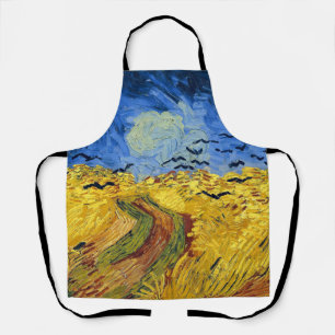 Tablier Peinture impressionniste Champs de blé de Van Gogh