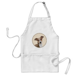 Tablier Peinture italienne Greyhound - Cute Original Chien