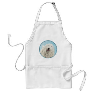 Tablier Peinture Komondor - Cute Original Chien Art