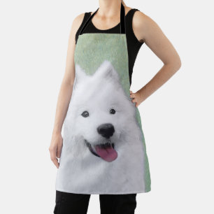 Tablier Peinture Samoyed - Cute Original Chien Art