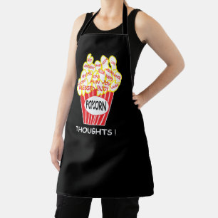 Tablier Pensées de Popcorn Mentalité Positive
