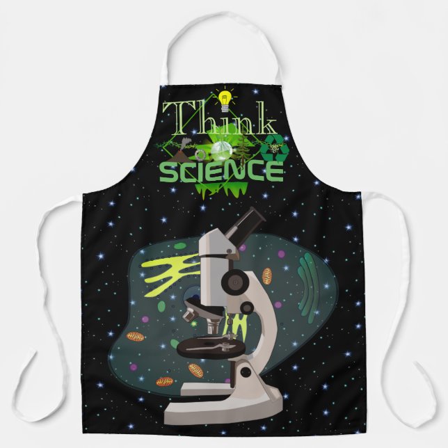 Tablier Penser la microbiologie scientifique (Recto)