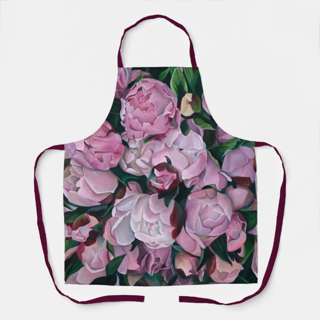 Tablier Peonies Apron (Recto)