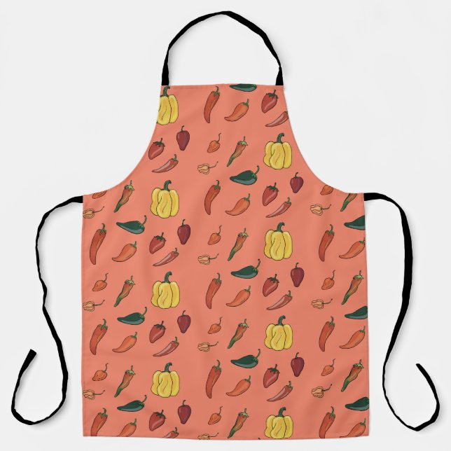 Tablier Peppers Chaud Apron (Recto)