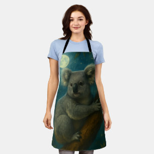 Tablier Perch Koala Lune