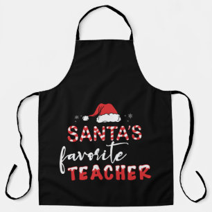 Tablier Père Noël Enseignant favori