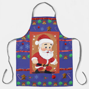 Tablier Père Noël Ugly Sweater Apron