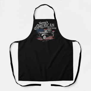 Tablier Personalized American Vintage Classic Car Garage