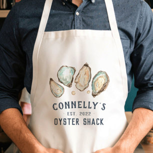 Tablier Personalized Beach House Oyster Shack