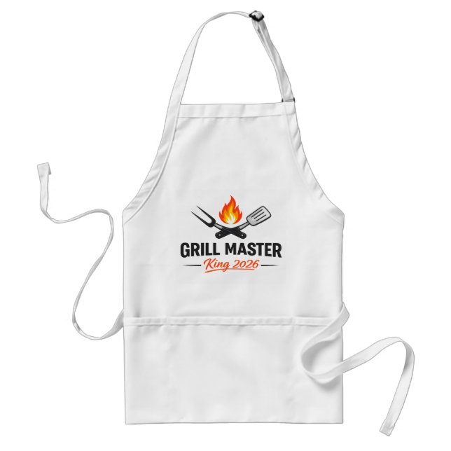 Tablier Personalized Chef Apron with Name & Established  (Devant)