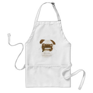 Tablier Personalized Grumpy AFICIONADO Puggy Cigar