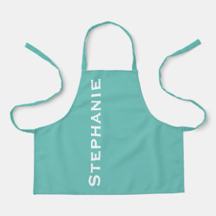 Tablier Personalized Jumbo Bold Name Choose Your Color