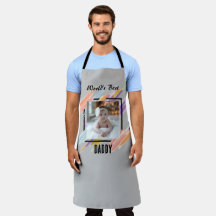 Tablier personnalisable pour hommes - couleur, pho