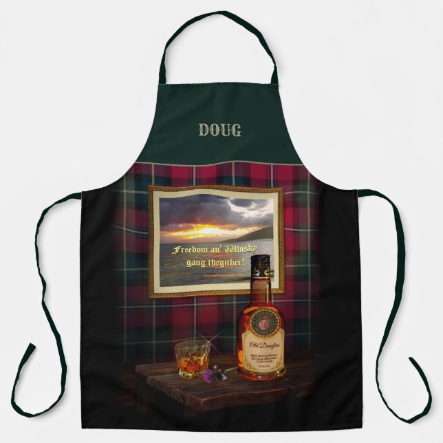 Tablier (Personnalisable) Scotch Whisky (Recto)