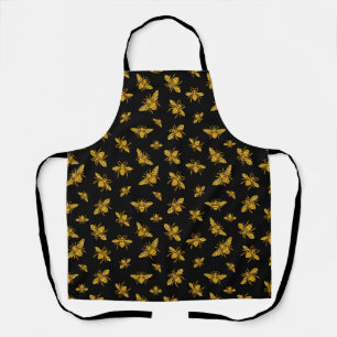 Tablier Personnalisation des abeilles d'or