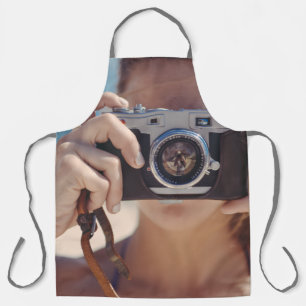 Tablier personnalisé avec photo - Cadeau avec visa