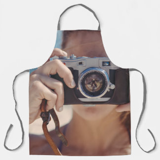 Tablier personnalisé avec photo - Cadeau avec visa