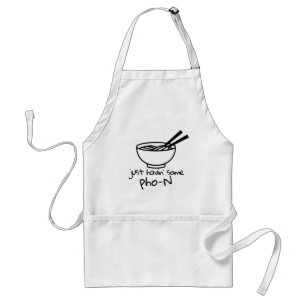 Tablier Personnalisé Avoir Cuisine Amusante Pho Chef Pocke