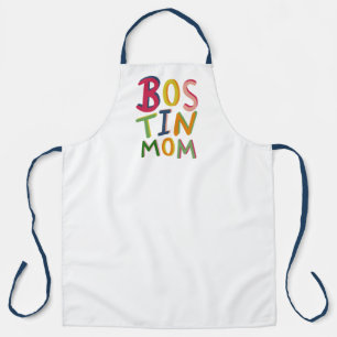 Tablier Personnalisé Bostin Maman Black Country Apron
