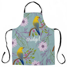 Personnalisé Botanique Joli Oiseaux Floral