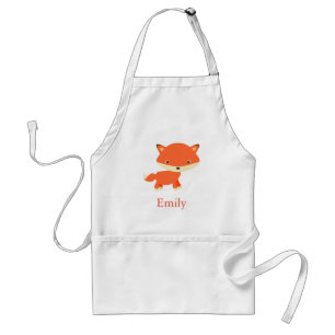 Tablier Personnalisé Cuisine Animale Fox Kid