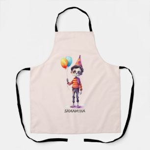 Tablier Personnalisé Cute Kid Zombie Halloween