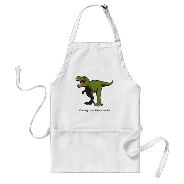 Tablier personnalisé de T-Rex (Devant)