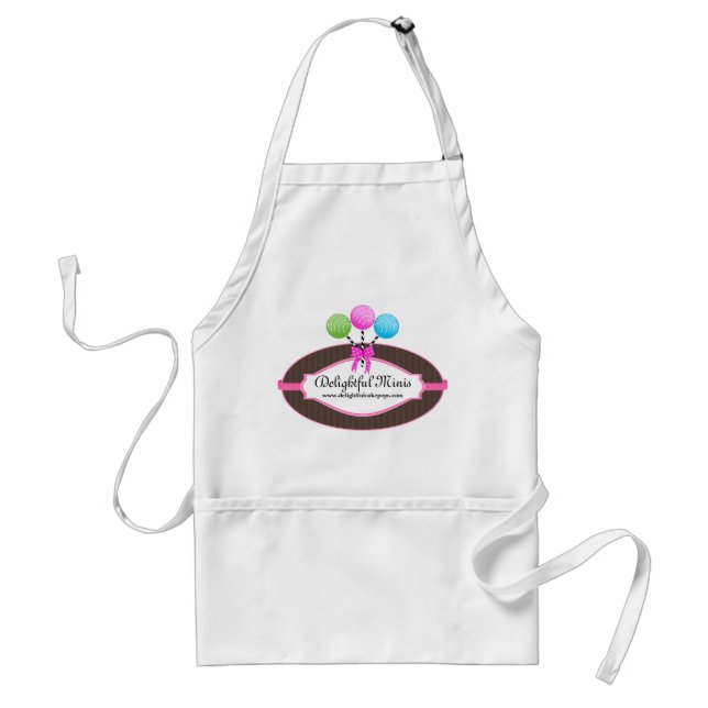Tablier Personnalisé Des Pops De Gâteau (Devant)