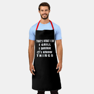 Tablier Personnalisé Funny Mens Femme Chef Bakers