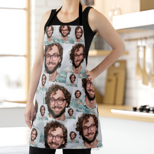 Tablier Personnalisé Je Vous Manque Drôle Mash Visage