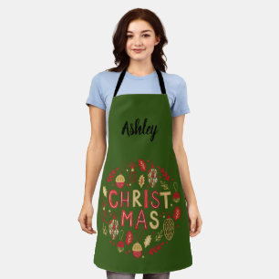 Tablier Personnalisé. Noël.