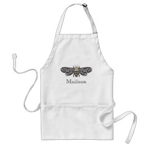 Tablier personnalisé pour abeille lacée
