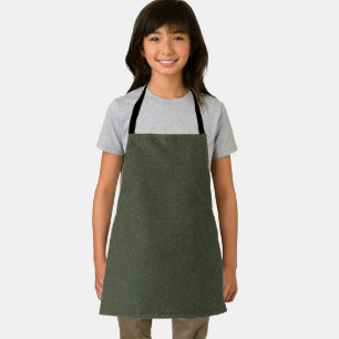 Tablier personnalisé pour enfants - Moss Green Sty