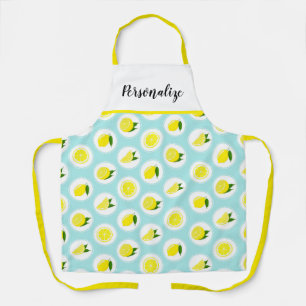 Tablier personnalisé pour femmes citron