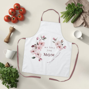 Tablier personnalisé pour la fête des mères pour m