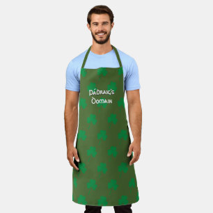 Tablier Personnalisé   SHAMROCK   Saint Patrick's Day